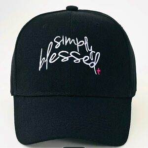 Vibrant Embroidered BLESSED Baseball Cap
